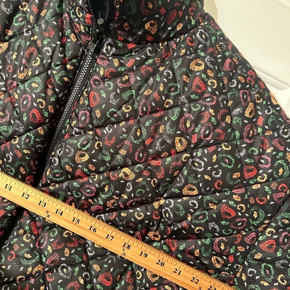 FARM RIO Anthropologie M Reversible Metallic Borogodo Puffer Maximalist Bling - Picture 14 of 16